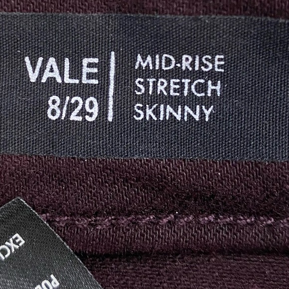 Buffalo David Bitton Maroon Jeans - Women’s 8/29 - Picture 5 of 7